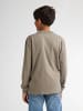Petrol Industries Logo T-Shirt Großes Smoky in Braun
