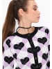 myMo ROCKS Cardigan in black lilac
