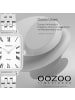 Oozoo Analog-Armbanduhr Oozoo Vintage Series silber extra groß (ca. 24x28mm)