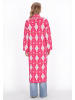 IZIA Women Cardigan in fuchsia multicolor
