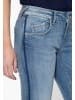 ATT Jeans ATT Jeans ATT JEANS Damen 5-Pocket Jeans mit seitlichem Paspelstreifen Leoni in blau