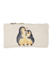 Mr. & Mrs. Panda Etui Pinguin umarmen ohne Spruch in Weiß