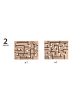 Brio Aktionsspiel BRIO Games - Labyrinth Ersatzplatten, 2 Teile Ab 6 Jahre in bunt