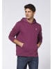 Polo Sylt Kapuzenpullover mit Logo in Multicolour-Optik in Lila