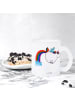 Mr. & Mrs. Panda Tee Tasse Einhorn Fliegendes Pferd ohne Spruch in Transparent