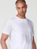 KOROSHI Kurzarm-t-shirt. in weiß