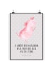 Mr. & Mrs. Panda Poster Axolotl Tanzen mit Spruch in Grau Pastell