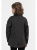 Schmuddelwedda Strickfleecejacke Für Kinder in Grau Melange