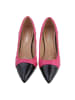 Ital-Design Pump in Pink und Schwarz