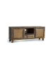 Giner y Colomer TV-Ständer aus recyceltem Holz und Metall in Brown