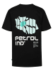 Petrol Industries T-Shirt mit grafischem Rückenprint Aguila in Schwarz