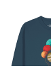 wat? Apparel Sweatshirt Balloon Spaceman in Petrol