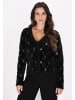 faina Damen Cardigan in Schwarz