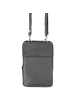 Pride and Soul Loris Handytasche Leder 11,5 cm grau