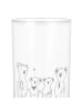 Mr. & Mrs. Panda Wasserglas Koala Familie zwei ohne Spruch in Transparent