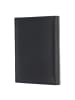 oxmox Leather Geldbörse RFID Schutz Leder 13 cm schwarz-crab 2.0