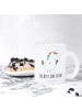 Mr. & Mrs. Panda Tasse Einhorn Sänger mit Spruch in Transparent