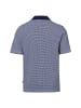 März Poloshirt in indigo weiß