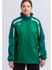 erima Liga 2.0 Allwetterjacke in smaragd/vergreen/weiss