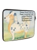 Mr. & Mrs. Panda Laptophülle Hund Australien Shepherd Design mit... in Weiß