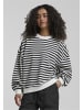 Urban Classics Sweater in black/whitesand