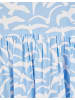 Navigazione Sommerkleid in hellblau weiss