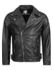 Rock Creek Lederjacke in Schwarz