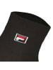 Fila Socken 6er Pack in Schwarz