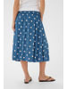 SAINT TROPEZ Rock GislaSZ Gerade Passform in Blue Turtledove Big Dot