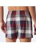 Schiesser Webboxershorts 2er Pack in Navy-Rot Kariert