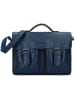 Greenland Nature Aktentasche Leder 40 cm navy