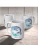 Mr. & Mrs. Panda Kindertasse Walfisch Thunfisch ohne Spruch in Weiß