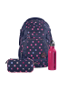 Coocazoo Schulrucksack-Set MATE   Trinkflasche in Reflective Moons