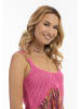 IZIA Damen Strick Top in Pink Mehrfarbig