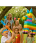 relaxdays 3-tlg. Pinata Set "Esel" in Bunt