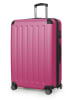 Hauptstadtkoffer Spree - Großer Koffer erweiterbar XL Trolley Aufgabegepäck, TSA, in Pink