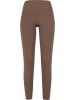 Urban Classics Leggings in mocca brown