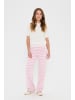 SAINT TROPEZ Casual Hose MilaSZ Gerade Passform in Pink Nectar/Ice Mel Stripe