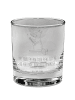 Mr. & Mrs. Panda Whiskey Glas Fuchs Gitarre mit Spruch in Transparent