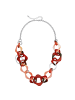Steuer Modeschmuck Metall in Rot