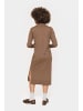 SAINT TROPEZ Kleid MilaSZ Casual fit in Shitake Melange