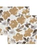 REDBEST Baumwolle Serviette 2er-Pack in beige-grau