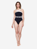 JOOP! Badeanzug Eleganz in Black Beauty