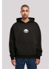 F4NT4STIC Ultra Heavy Hoodie Tao Tao Heroes of Childhood in schwarz