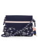 Satch Umhängetasche 18 cm in dark blue rose white