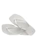 Havaianas Slim Square Flip-Flops zum Hineinschlüpfen Weiß