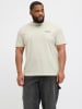 JACK & JONES PLUS T-shirt in Antique White