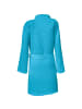 Erwin Müller Piqué Unisex-Bademantel kurz Hohenfels in türkis