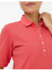 BRAX  Poloshirt kurzarm für Damen in mittelrot