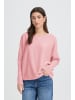 b. young Strickpullover langarm BYMMORLA Loose fit in Parfait Pink Melange